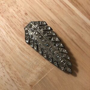 Vintage Feather Brooch